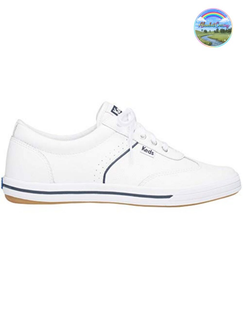 Women's Keds Courty Core Lace Up Fashion Sneakers Leather Memory Foam